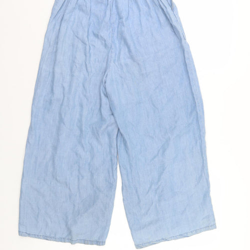 Denim & Co. Womens Blue  Denim Trousers  Size 4 L26 in