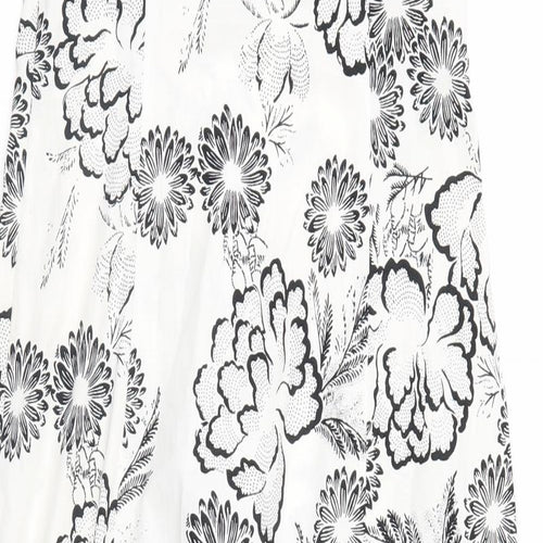 NEXT Womens White Floral  Tank Dress  Size 10
