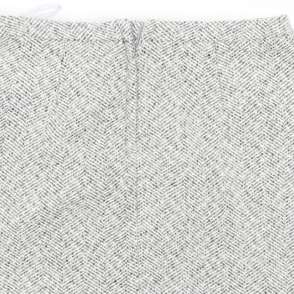 New Look Womens Grey    Skirt Size 12