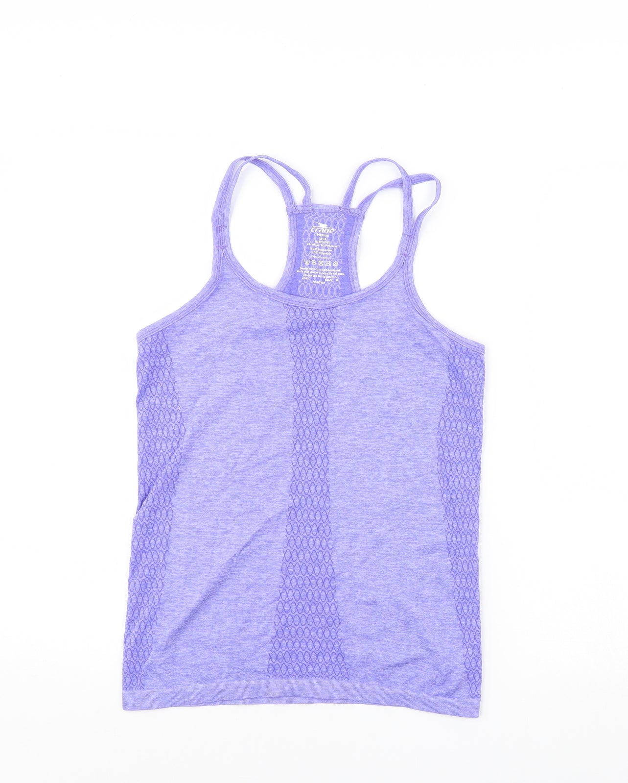 Crane Womens Blue   Pullover Tank Size 14