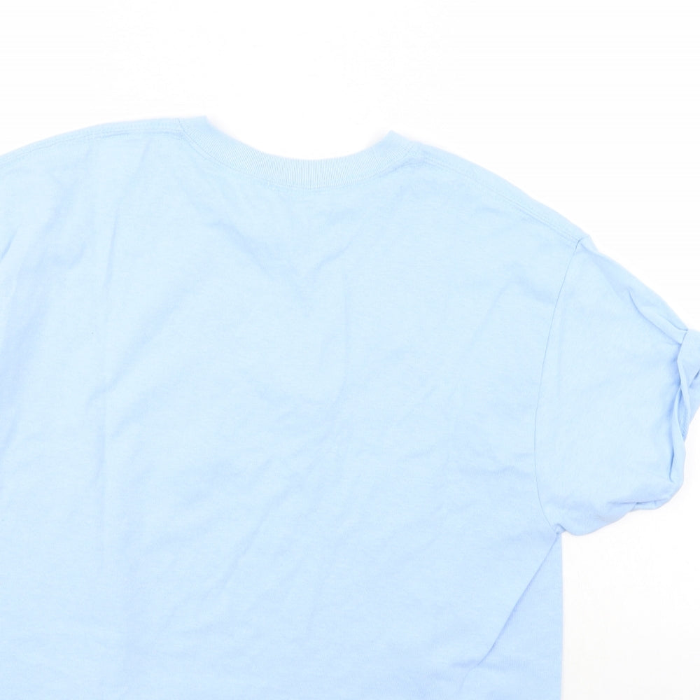 Top Shop Womens Blue    T-Shirt Size S