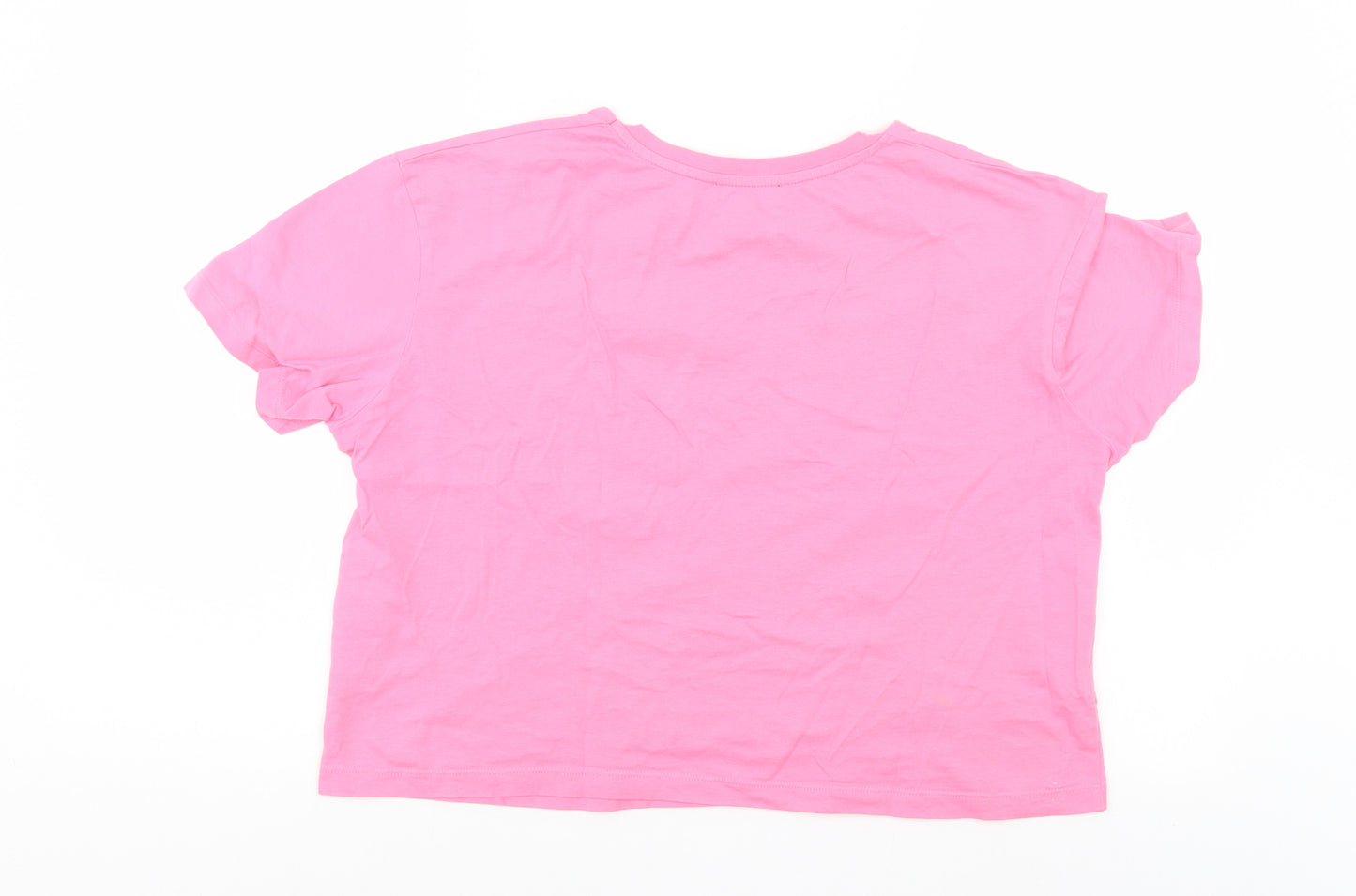 New Look Womens Pink   Basic T-Shirt Size 12