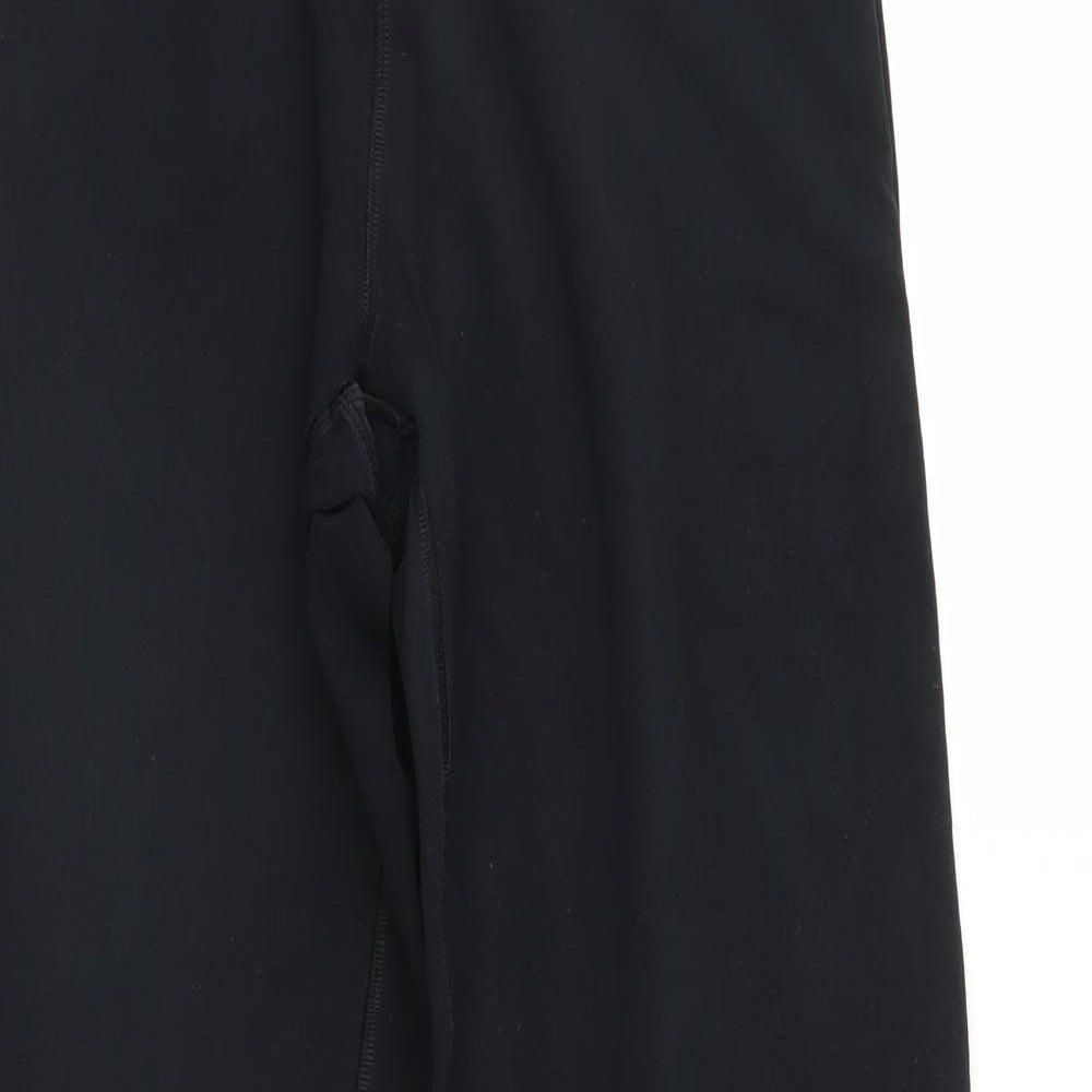 M&S active Womens Black   Sweatpants Trousers Size 12 L28 in