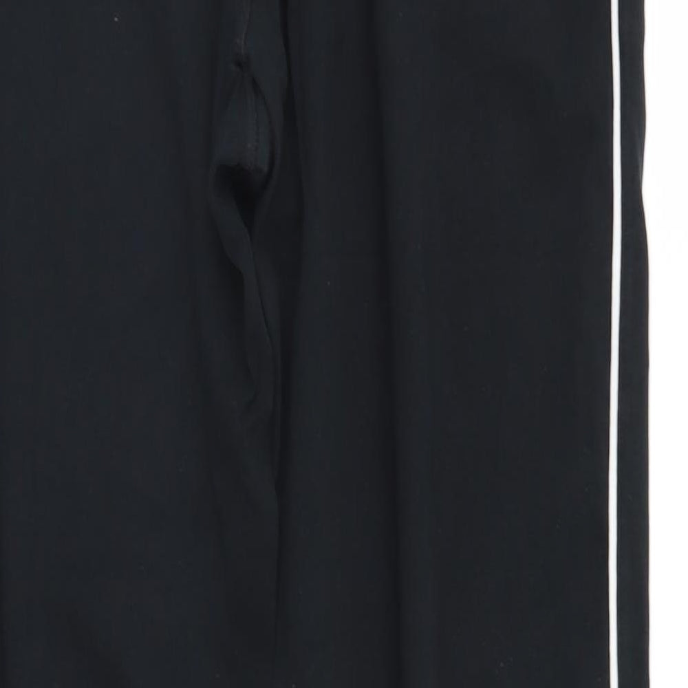 M&S active Womens Black   Sweatpants Trousers Size 12 L28 in