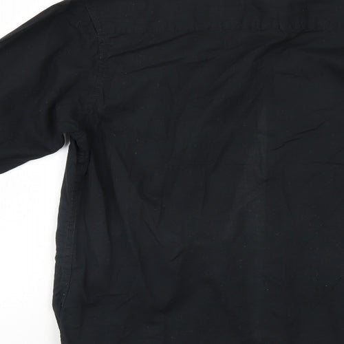 Cedar Wood State Mens Black    Button-Up Size S