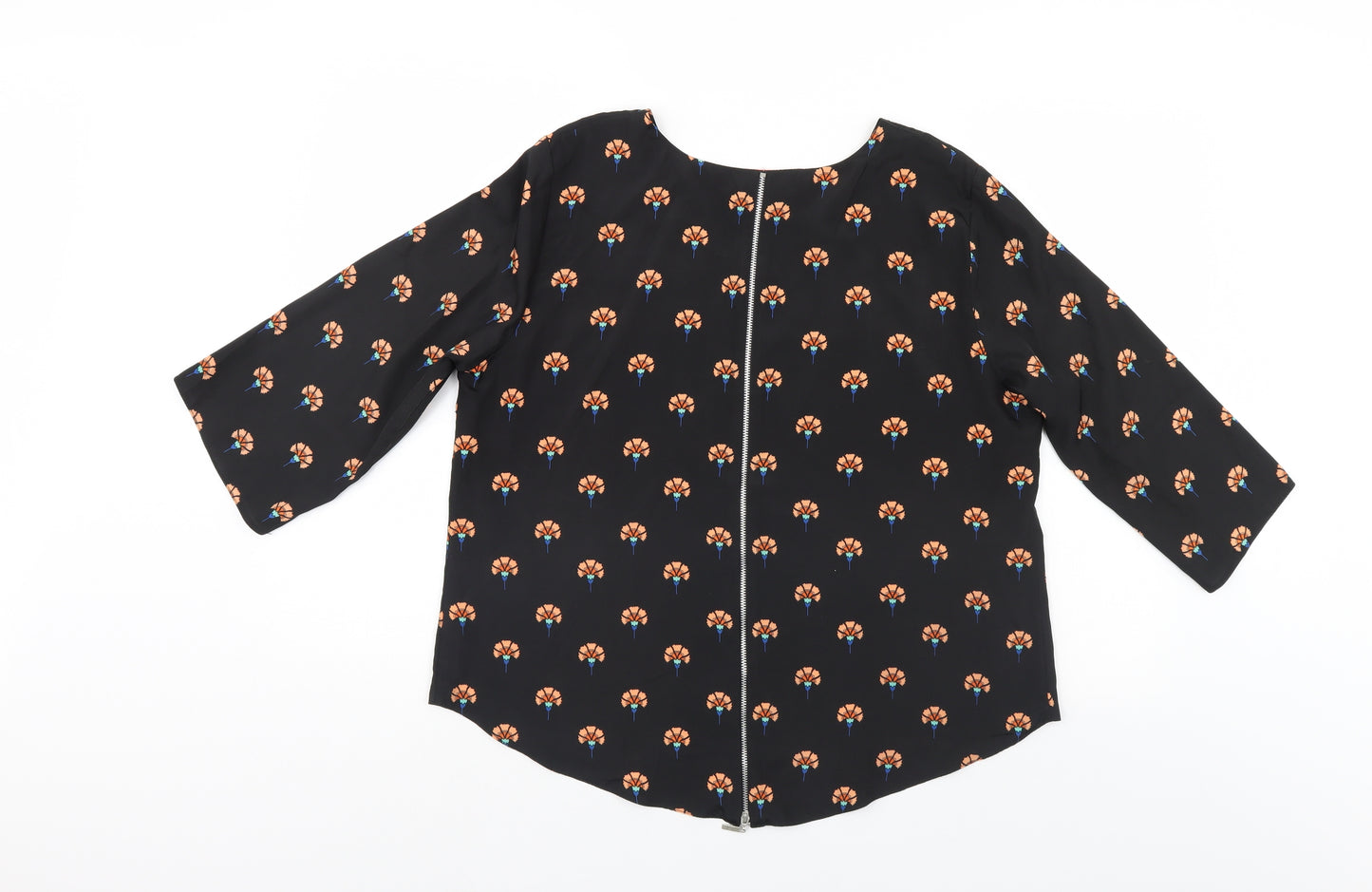 Dorothy Perkins Womens Black   Basic Blouse Size 12