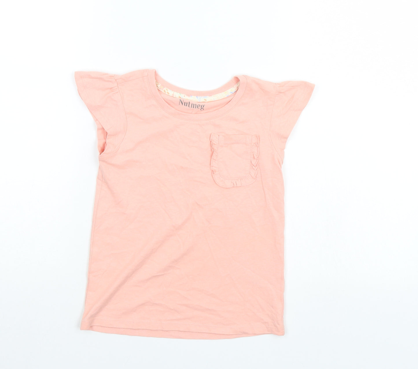 Nutmeg Girls Pink   Basic Polo Size 5-6 Years
