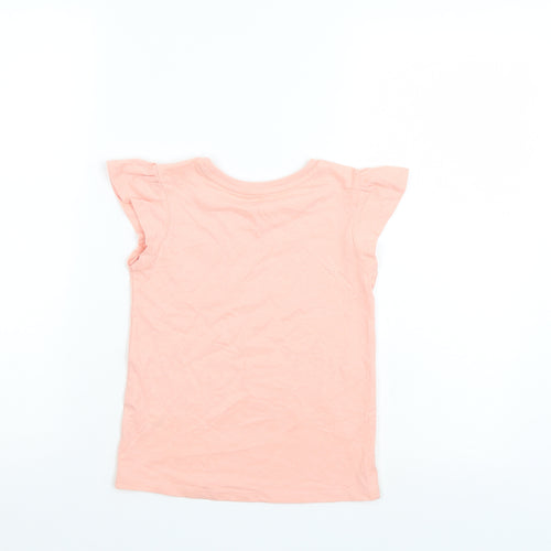 Nutmeg Girls Pink   Basic Polo Size 5-6 Years