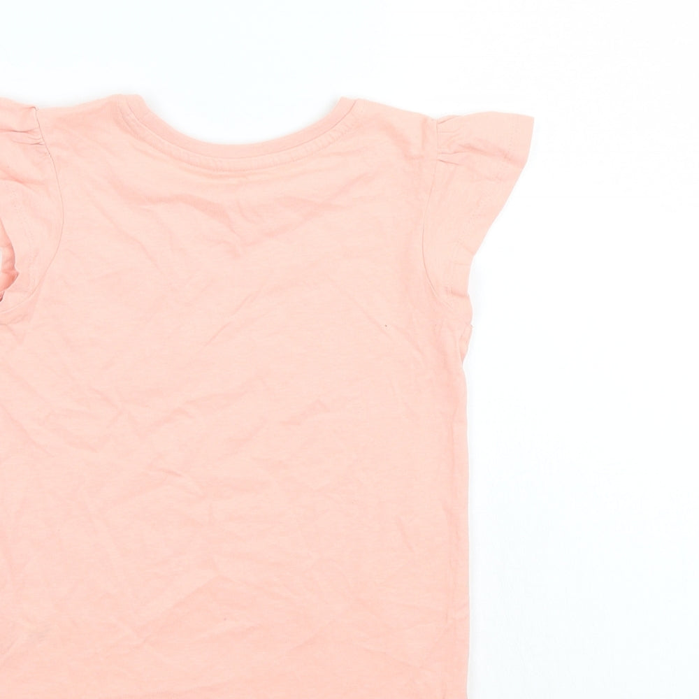 Nutmeg Girls Pink   Basic Polo Size 5-6 Years