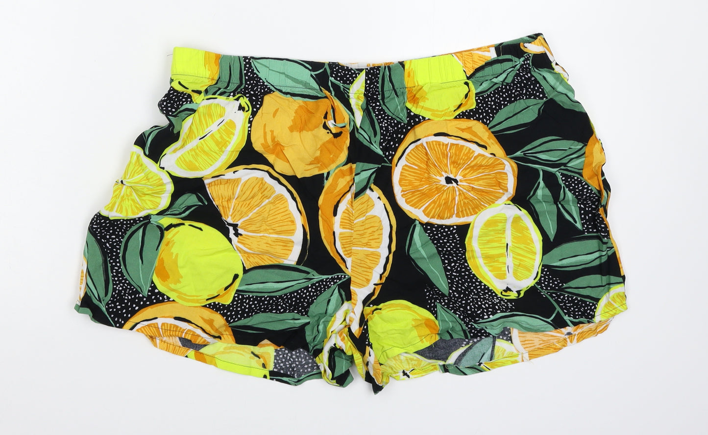 Papaya Womens Multicoloured   Hot Pants Shorts Size 16