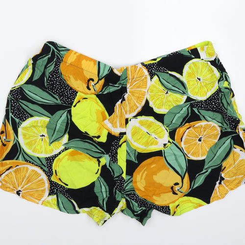 Papaya Womens Multicoloured   Hot Pants Shorts Size 16