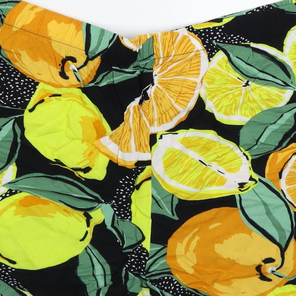 Papaya Womens Multicoloured   Hot Pants Shorts Size 16
