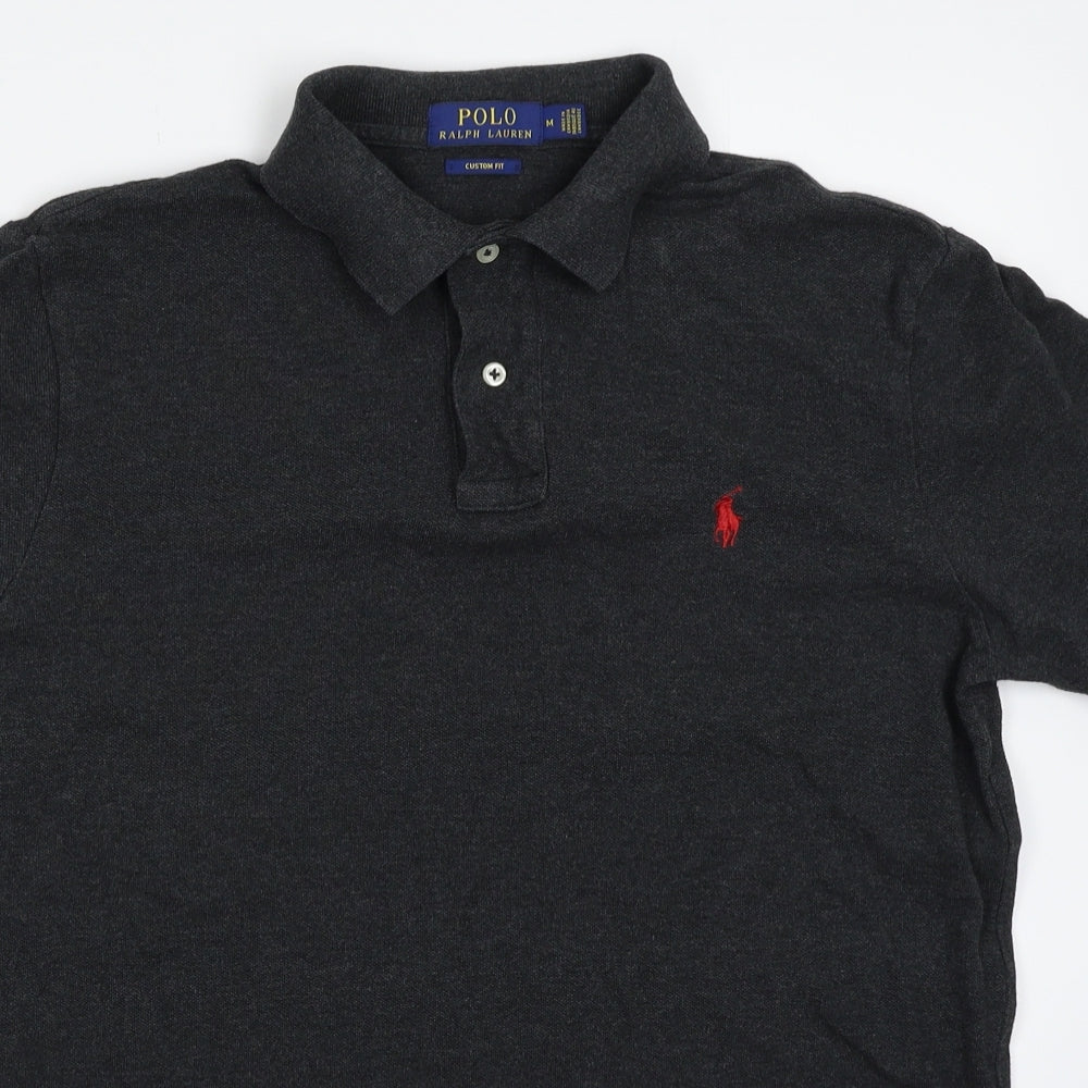 Polo Ralph Lauren Mens Grey    Polo Size M