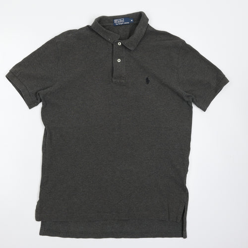 Polo Ralph Lauren Mens Grey    Polo Size M