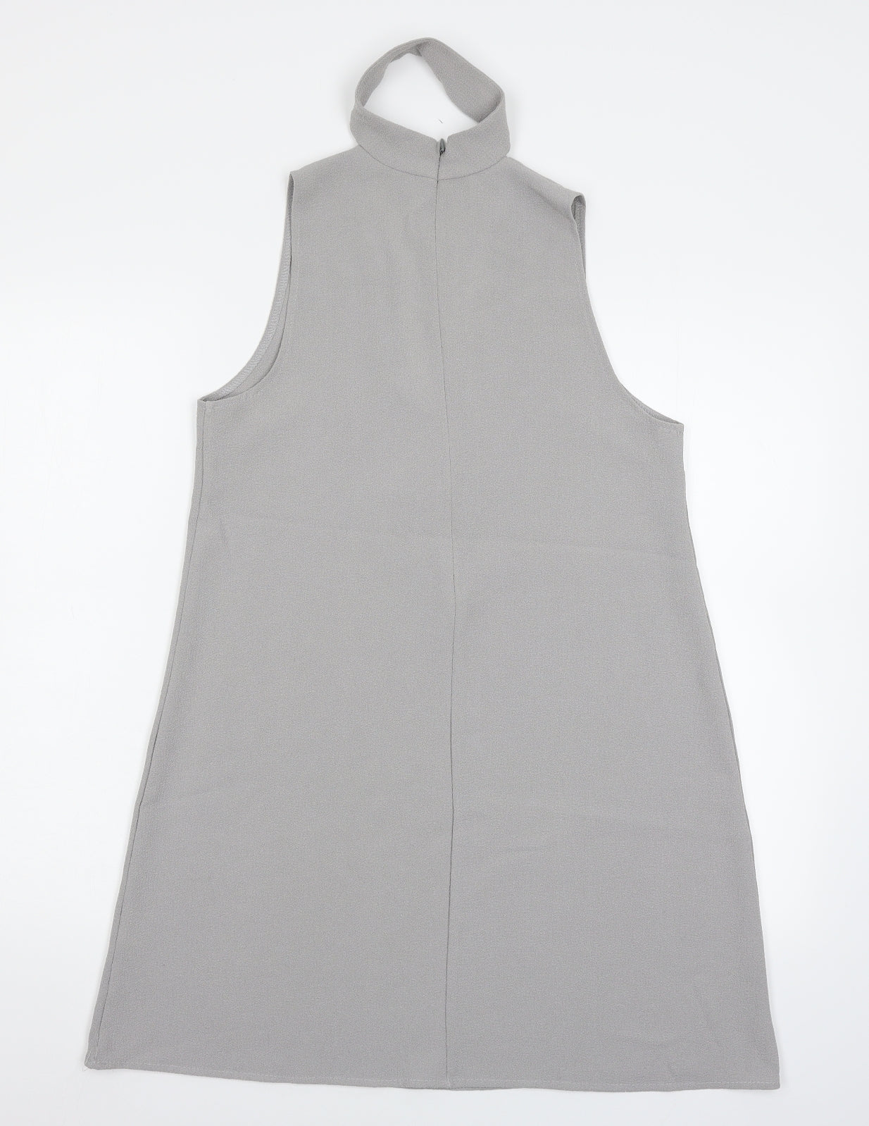 PRETTYLITTLETHING Womens Grey   A-Line  Size 8