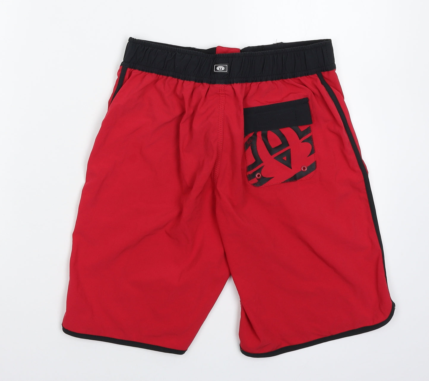 Animal Boys Red   Bermuda Shorts Size 11-12 Years