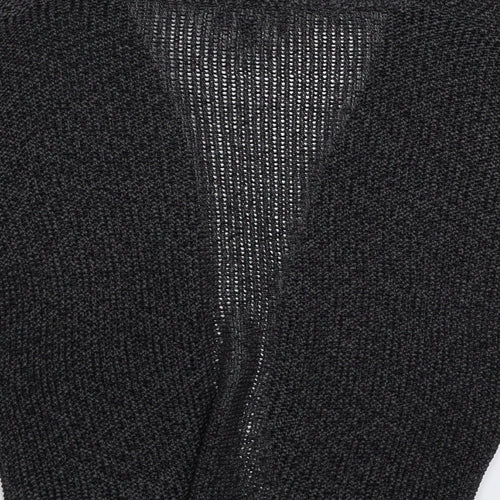 Per Una Womens Grey  Knit Cardigan Jumper Size 10