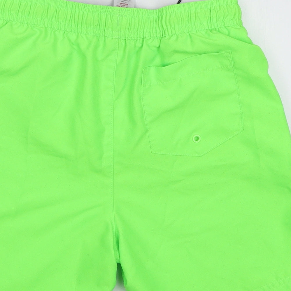 F&F Boys Green   Bermuda Shorts Size 10-11 Years
