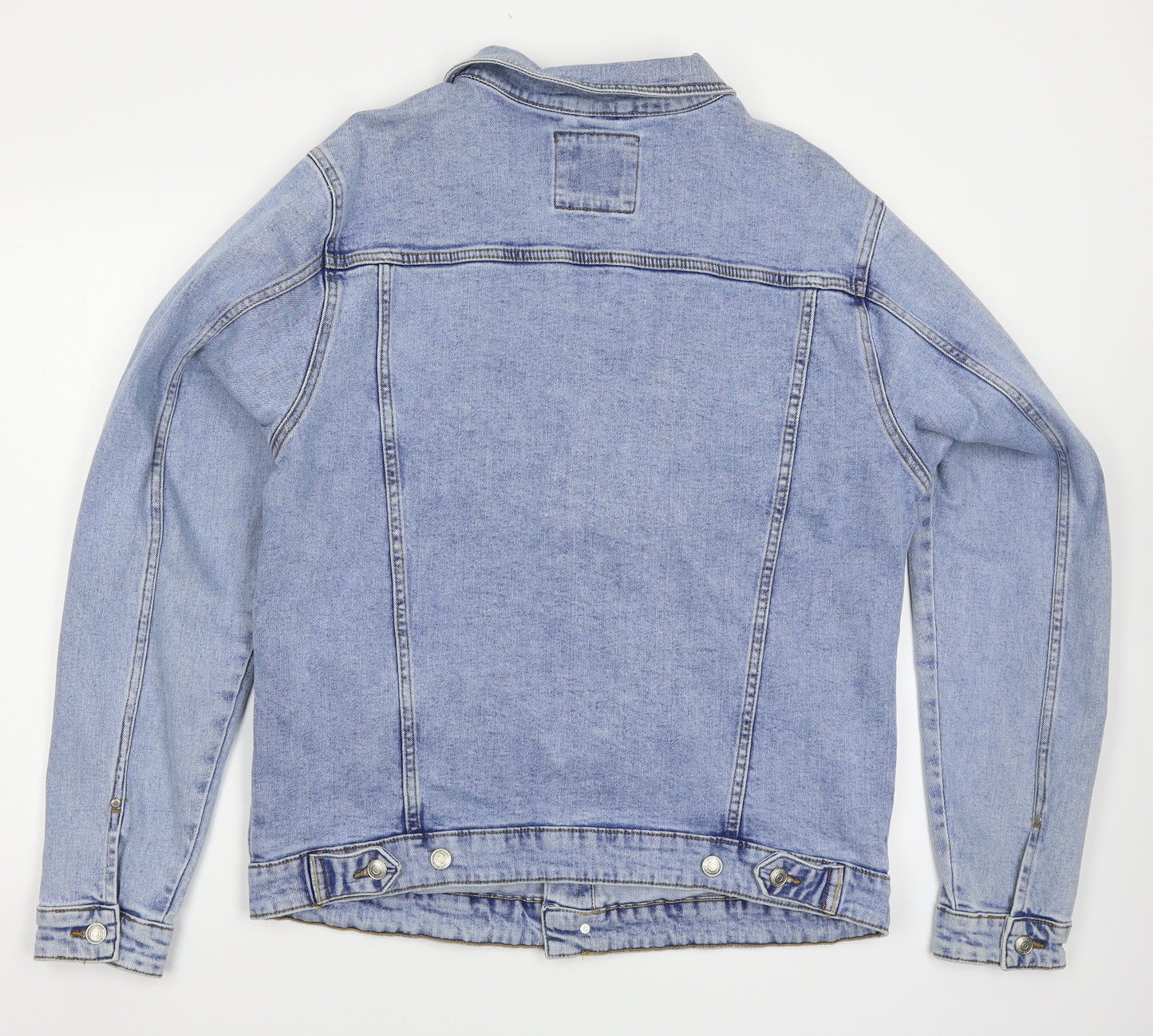 Zara Mens Blue  Denim Jacket  Size 2XL