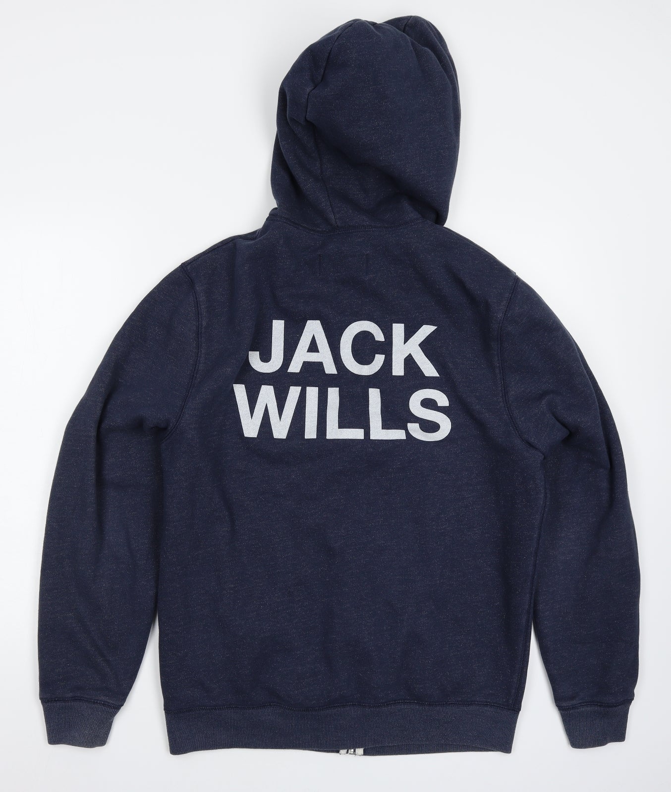 Jack Wills Mens Blue   Full Zip Hoodie Size XL