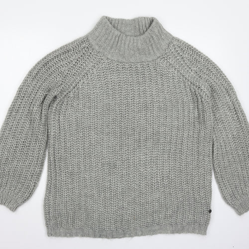 VERO MODA Womens Grey  Knit Pullover Jumper Size M  - oversized