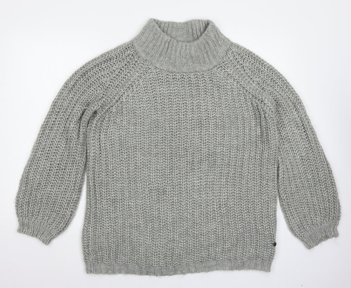 VERO MODA Womens Grey  Knit Pullover Jumper Size M  - oversized