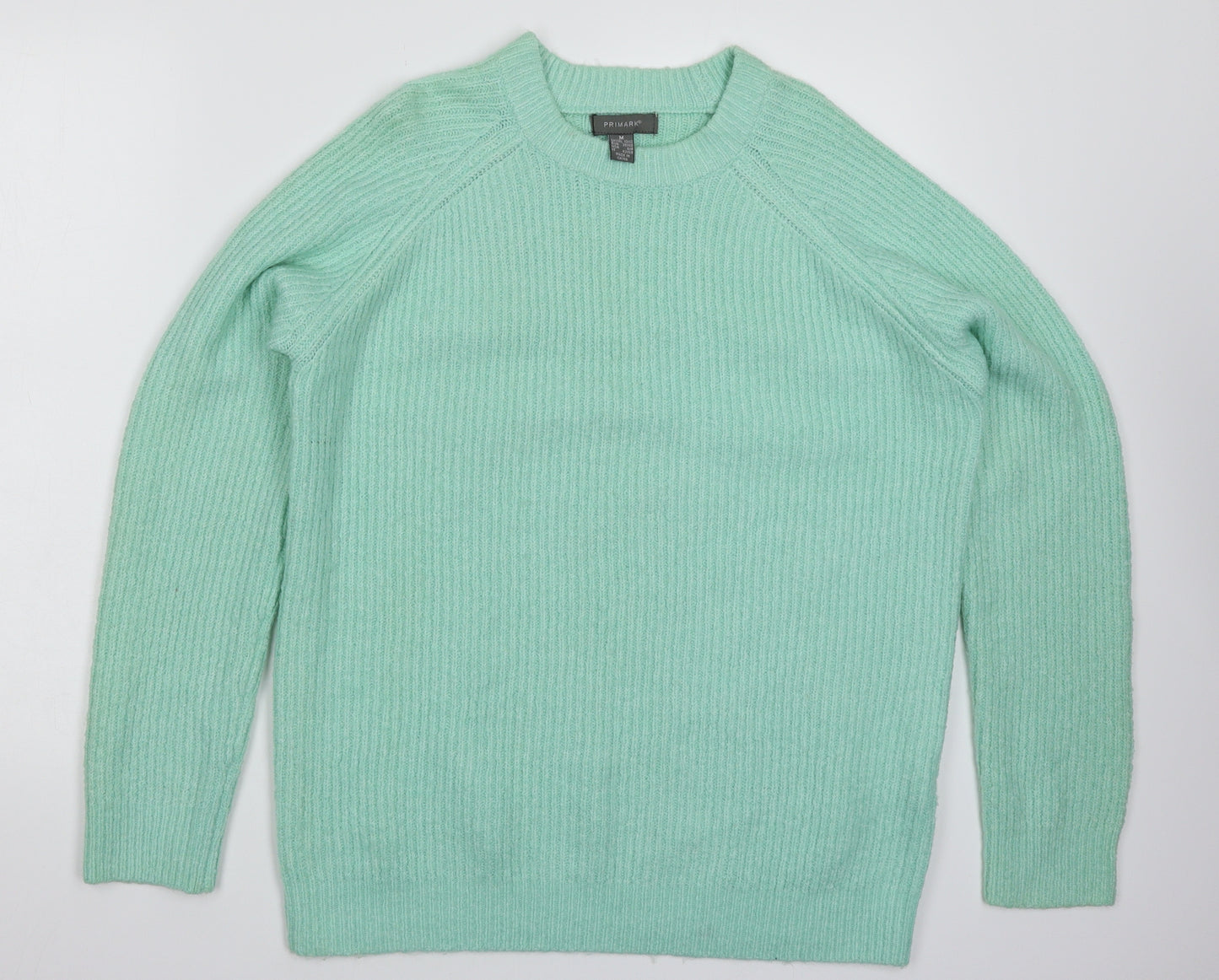 Primark Womens Green  Knit Pullover Jumper Size 12