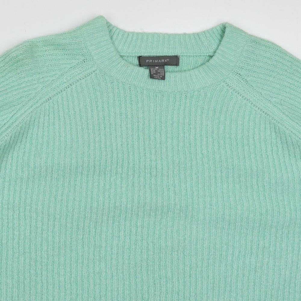 Primark Womens Green  Knit Pullover Jumper Size 12
