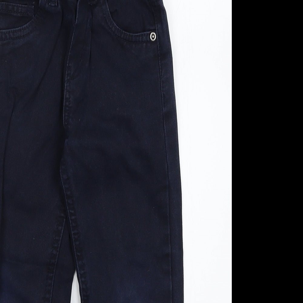 Denim & Co. Boys Blue  Denim Straight Jeans Size 3-4 Years