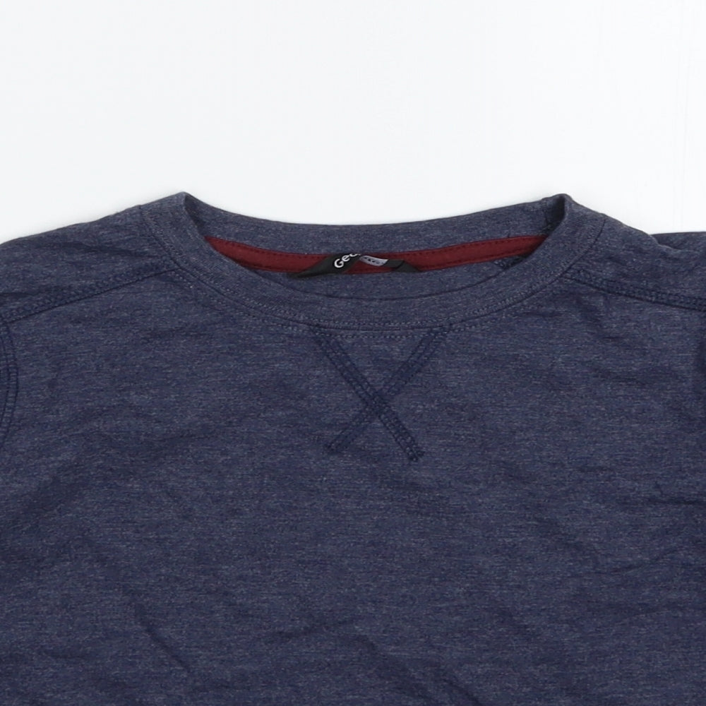George Boys Blue   Basic T-Shirt Size 3-4 Years