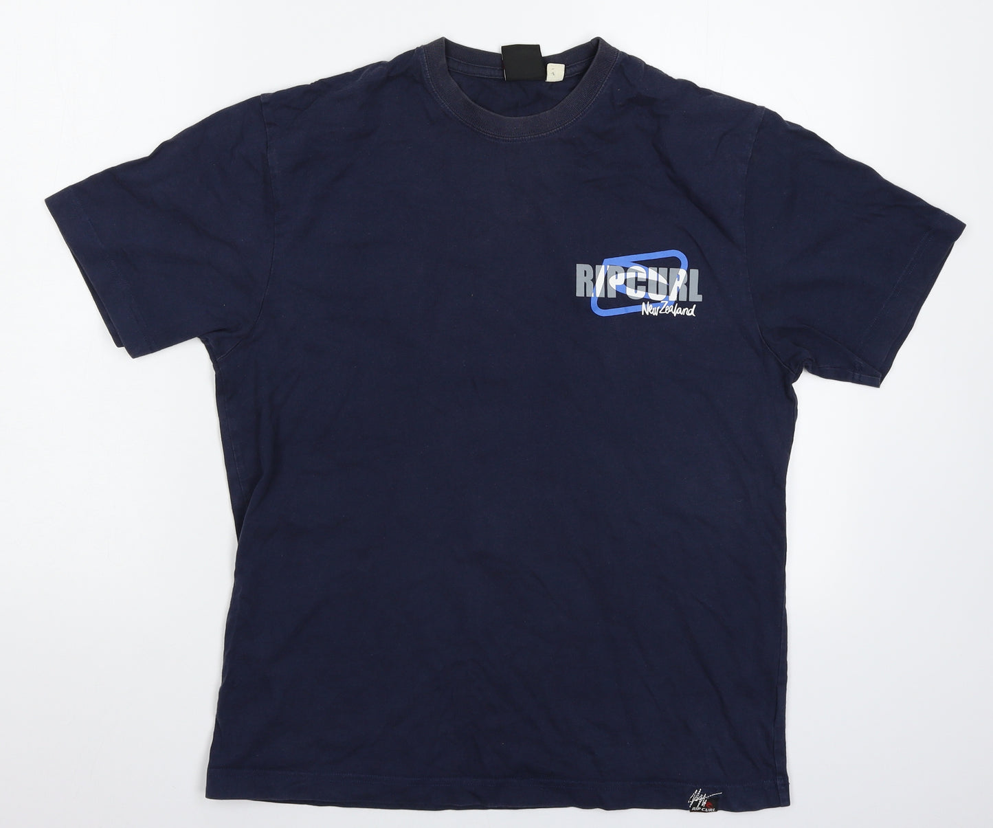 RIP CURL Mens Blue    T-Shirt Size S