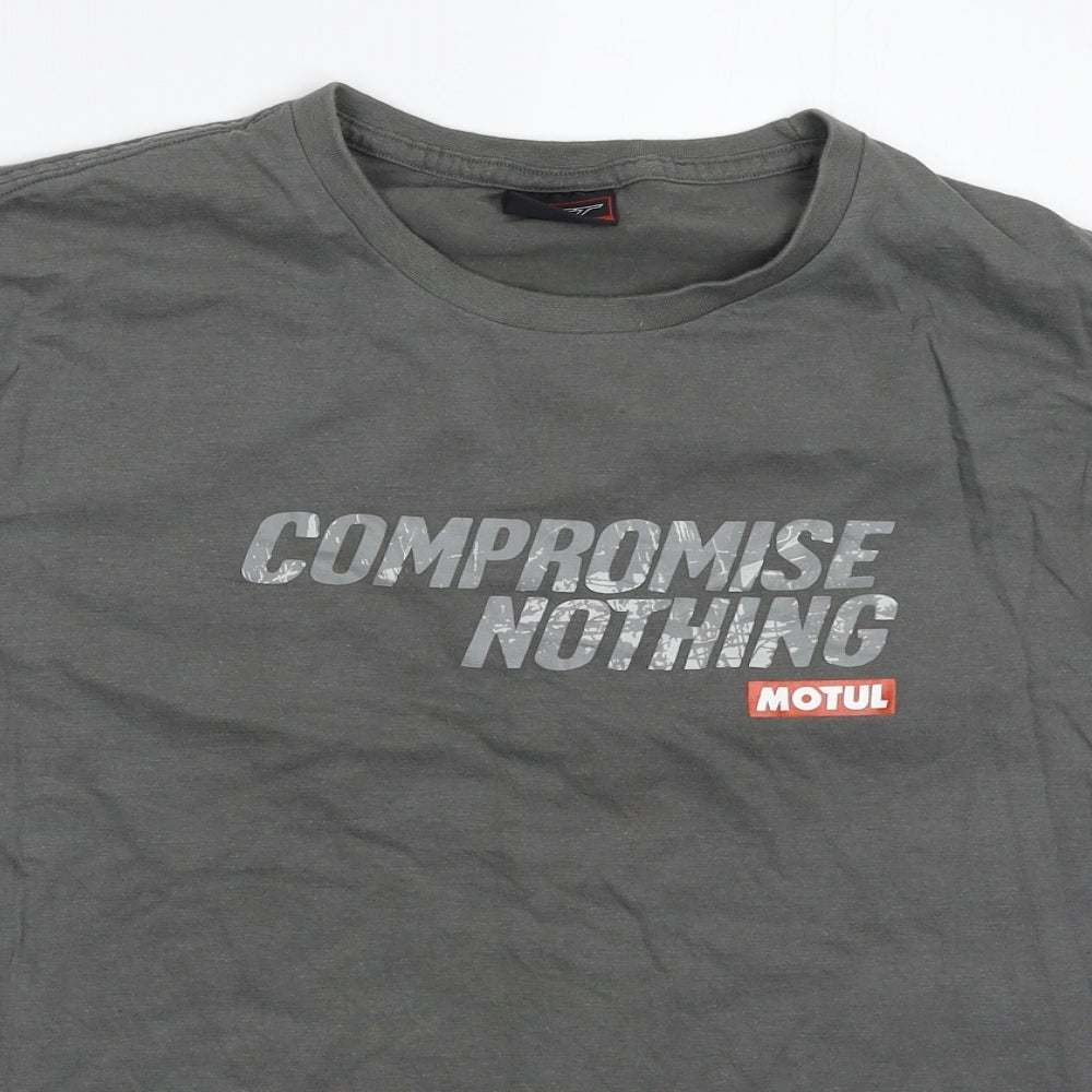RST Mens Grey    T-Shirt Size L