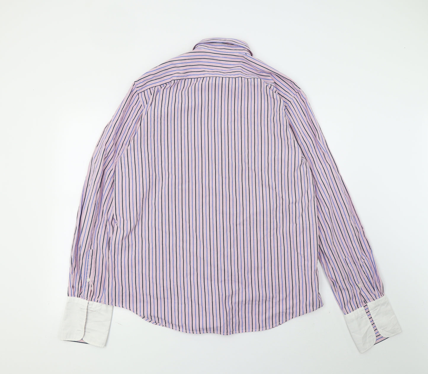 Thomas Pink Mens Multicoloured Striped   Button-Up Size L