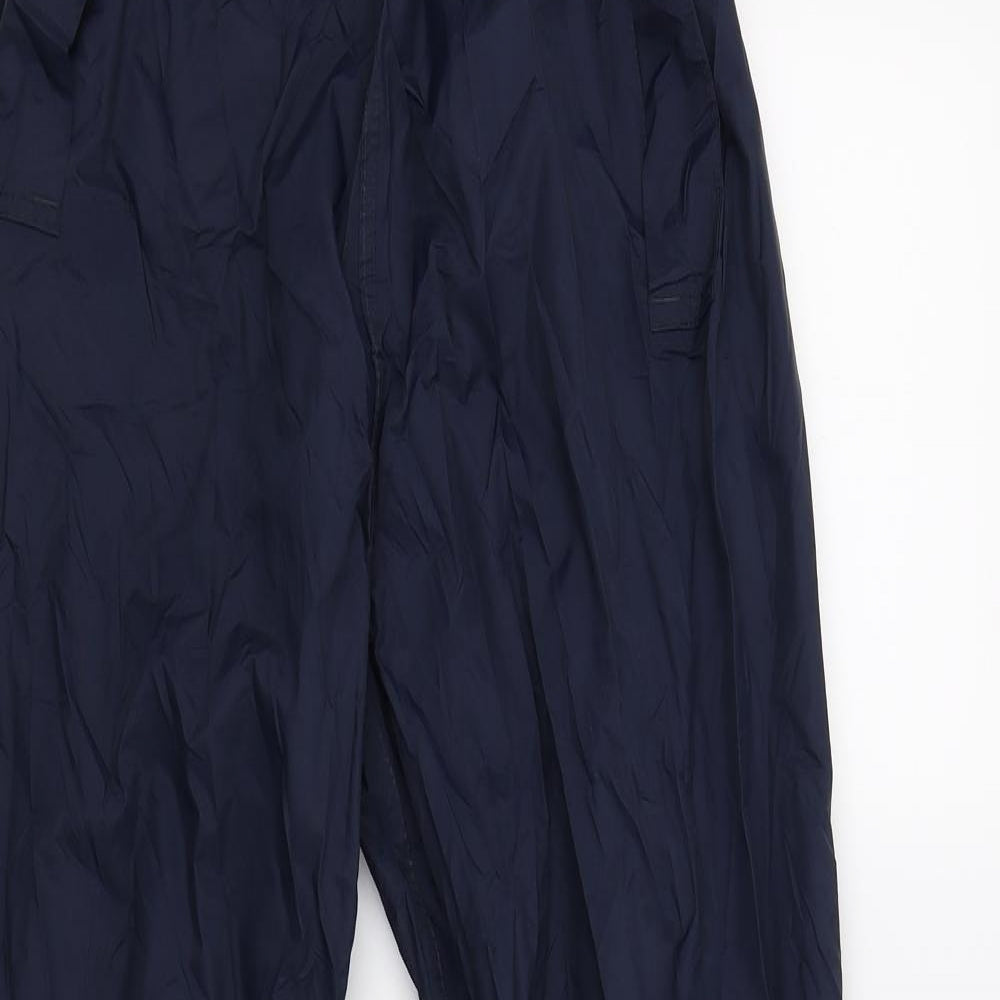 Regatta Mens Blue   Rain Trousers Trousers  L28 in