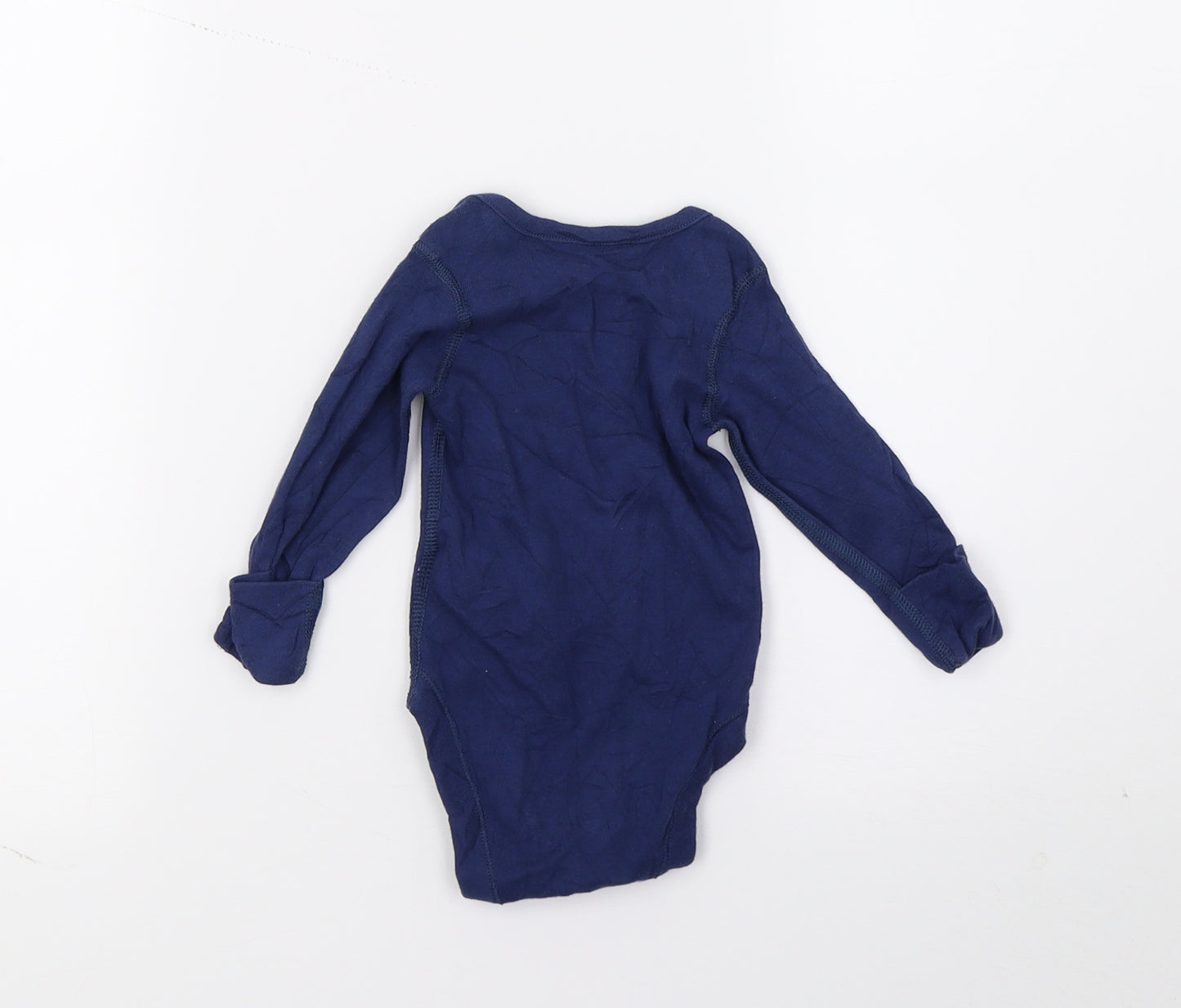 M&S Baby Blue   Babygrow One-Piece Size 0-3 Months