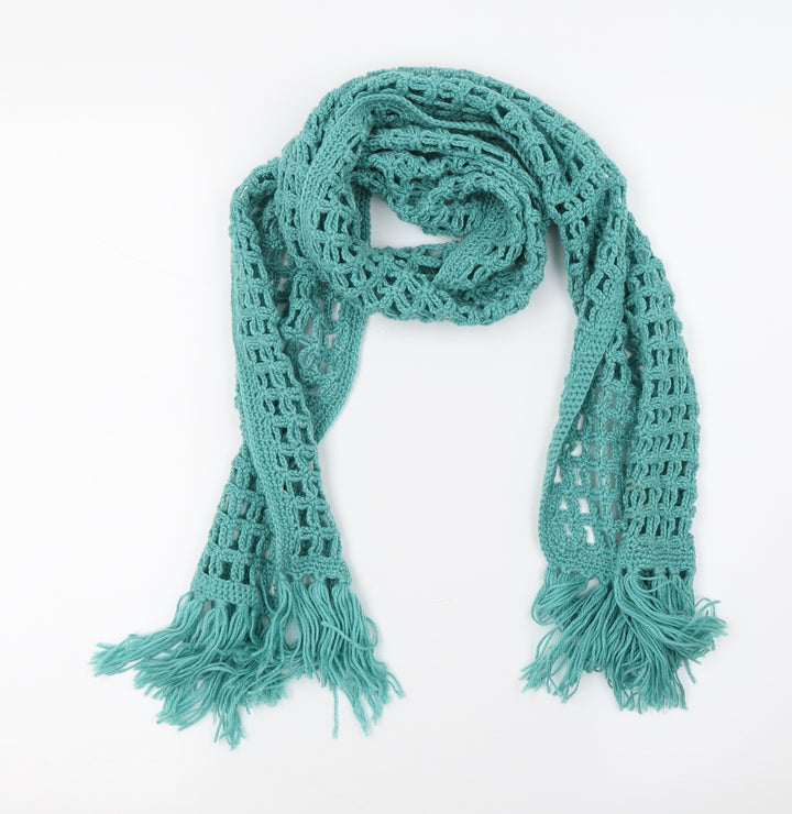 Preworn Womens Green  Knit  Scarf