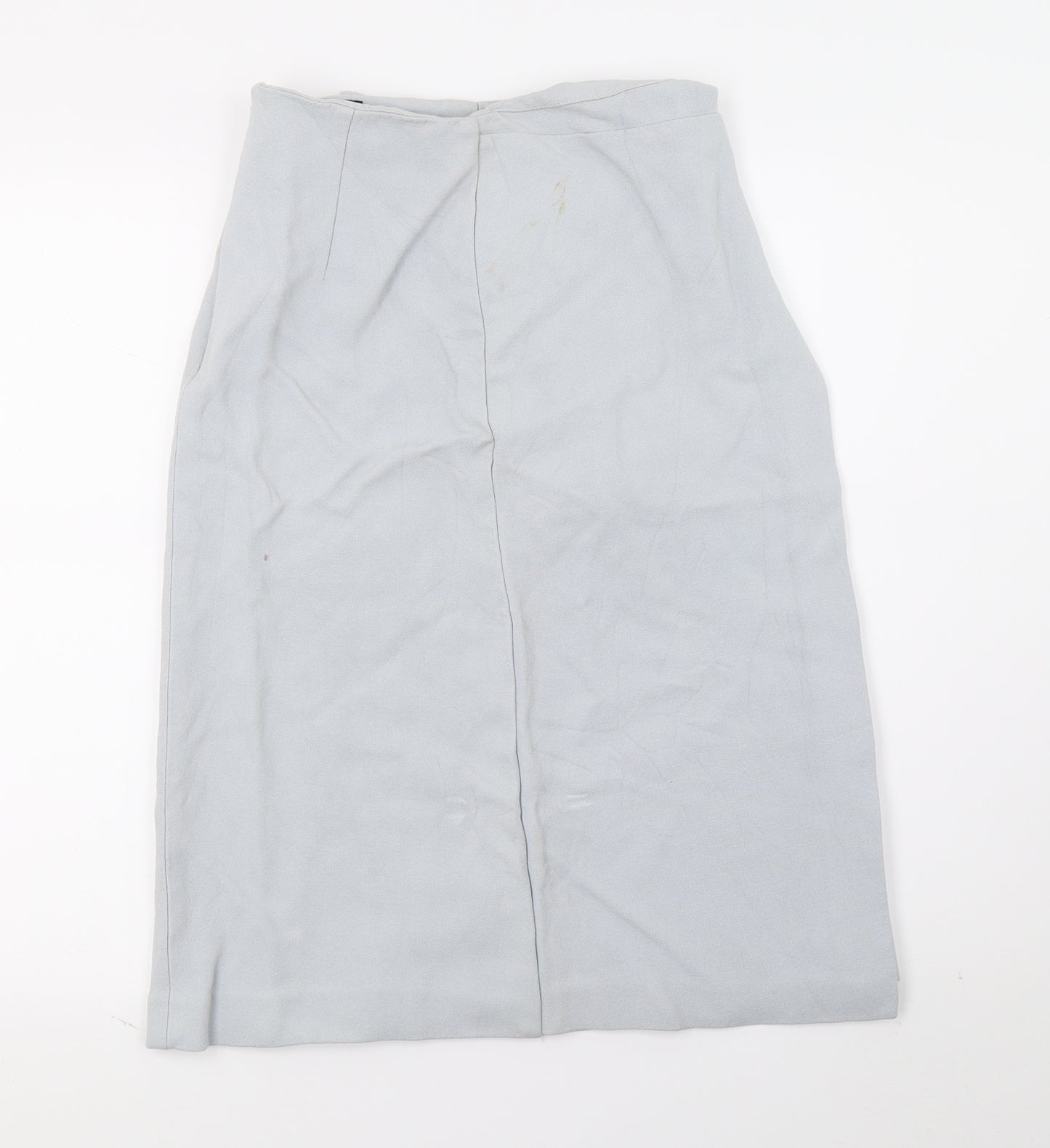 Topshop Womens Blue   A-Line Skirt Size 10