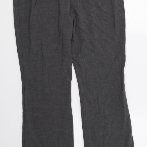 M&S Womens Grey   Trousers  Size 12 L26 in
