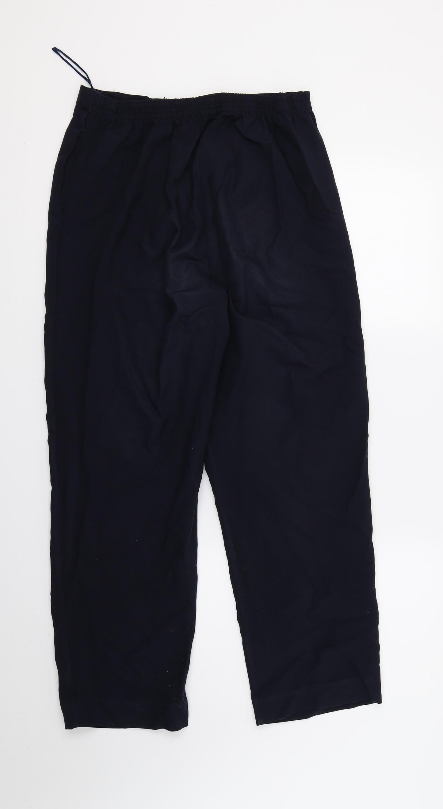 BM Womens Blue   Trousers  Size 10 L26 in