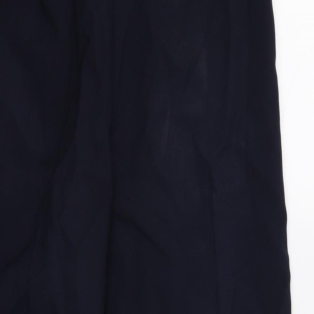 BM Womens Blue   Trousers  Size 10 L26 in