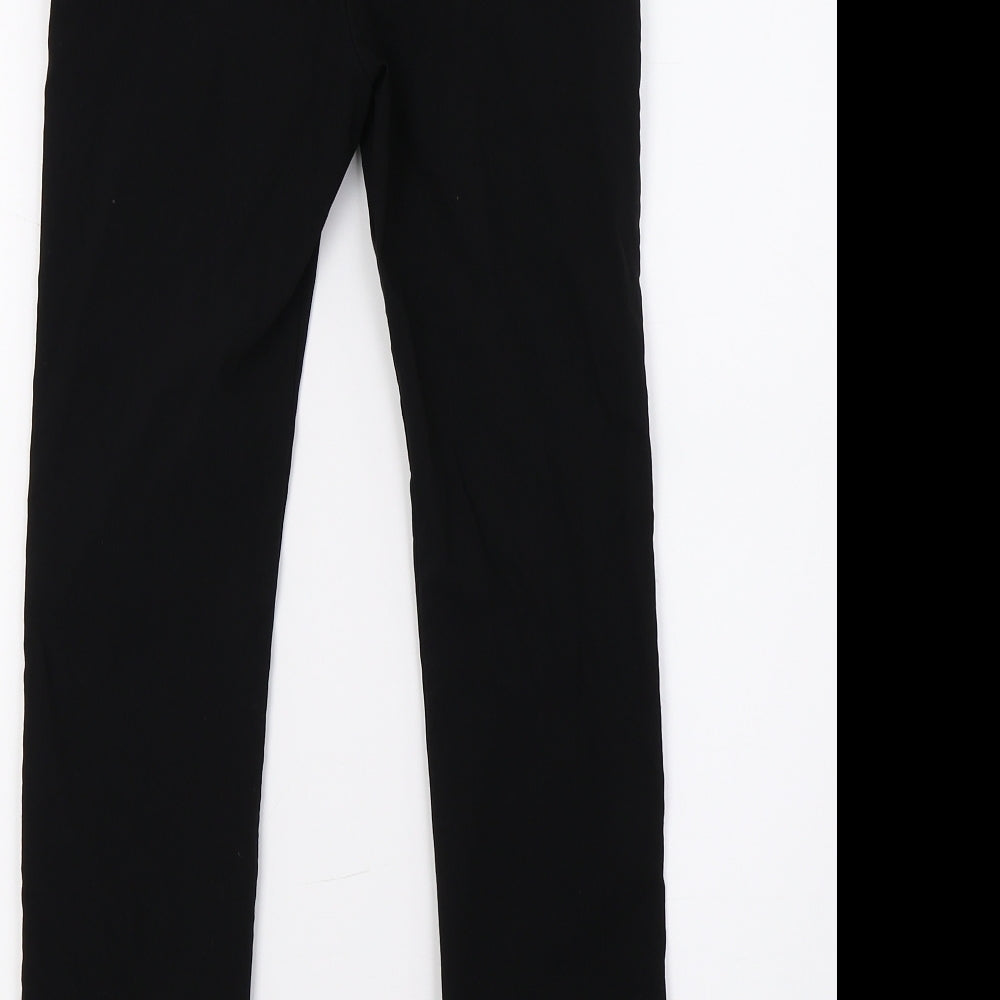 F&F Girls Black    Trousers Size 8-9 Years