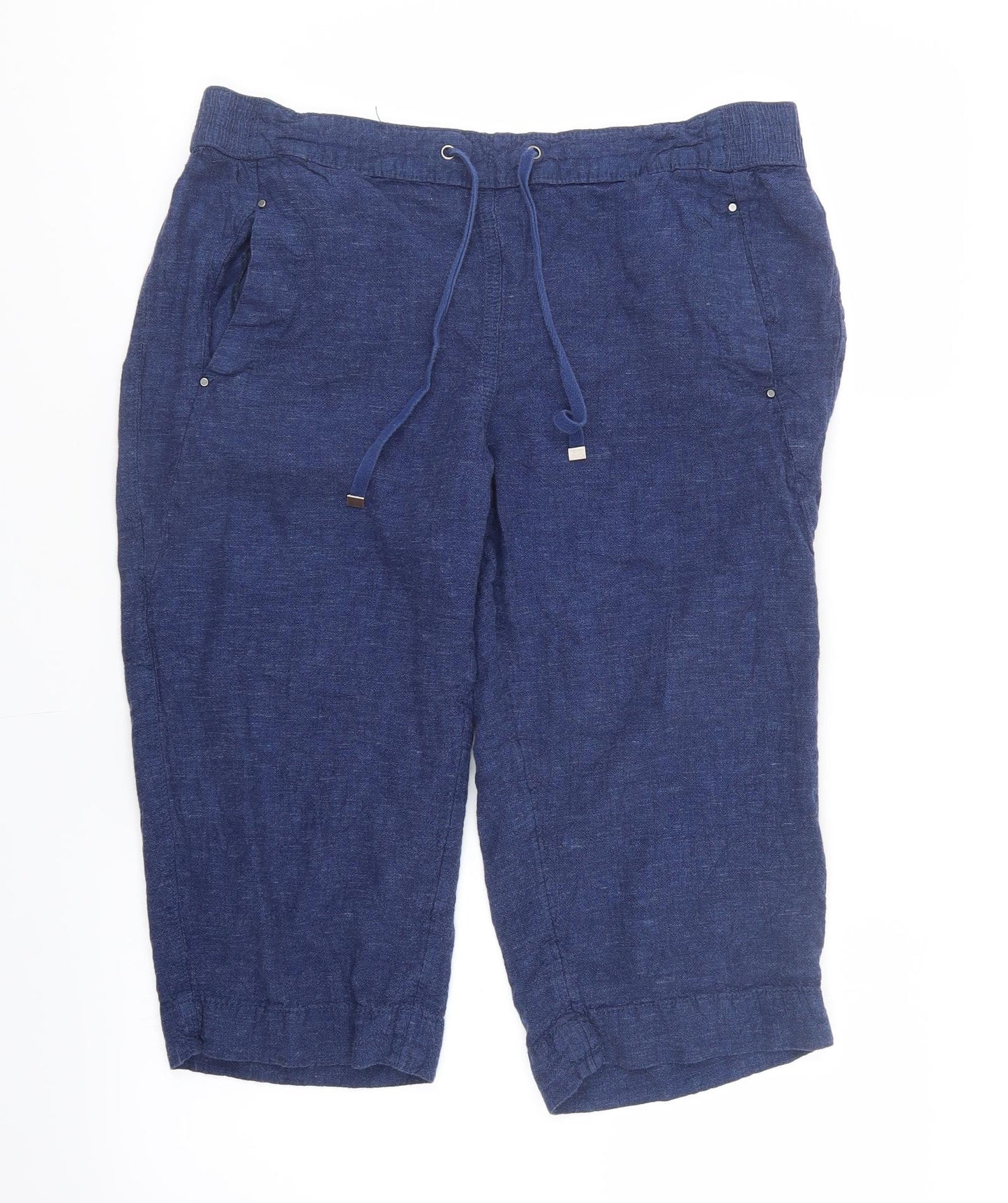 George Womens Blue   Boyfriend Shorts Size 16