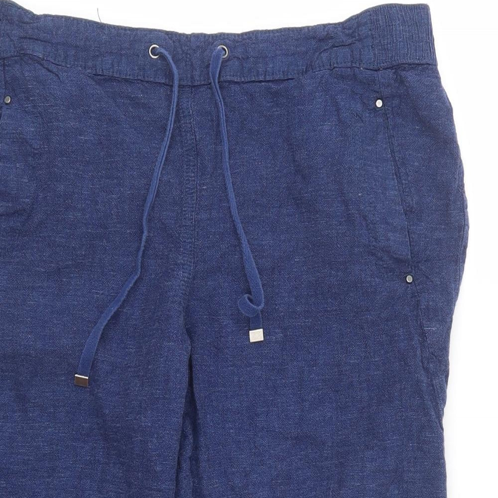 George Womens Blue   Boyfriend Shorts Size 16