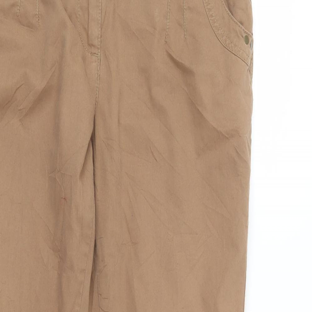 BHS Womens Brown   Trousers  Size 12 L26 in