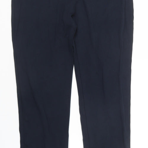 M&S Womens Blue   Sweatpants Trousers Size 16 L26 in
