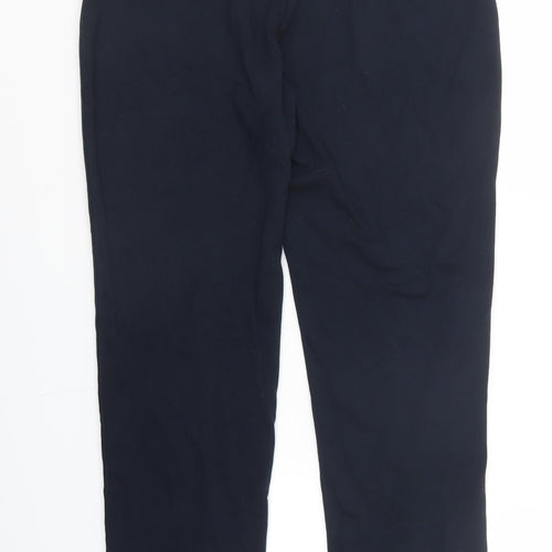 M&S Womens Blue   Sweatpants Trousers Size 16 L26 in