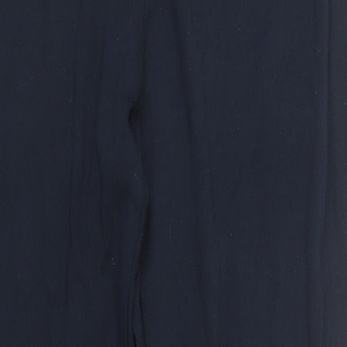 M&S Womens Blue   Sweatpants Trousers Size 16 L26 in