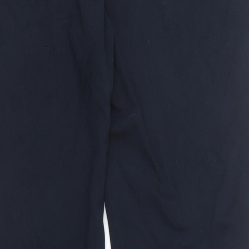 M&S Womens Blue   Sweatpants Trousers Size 16 L26 in