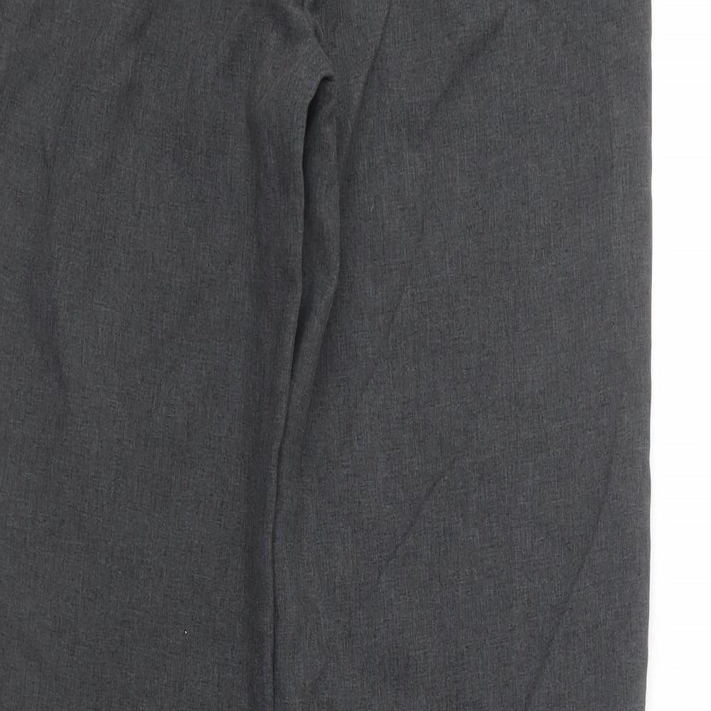 Papaya Womens Grey   Trousers  Size 8 L31 in