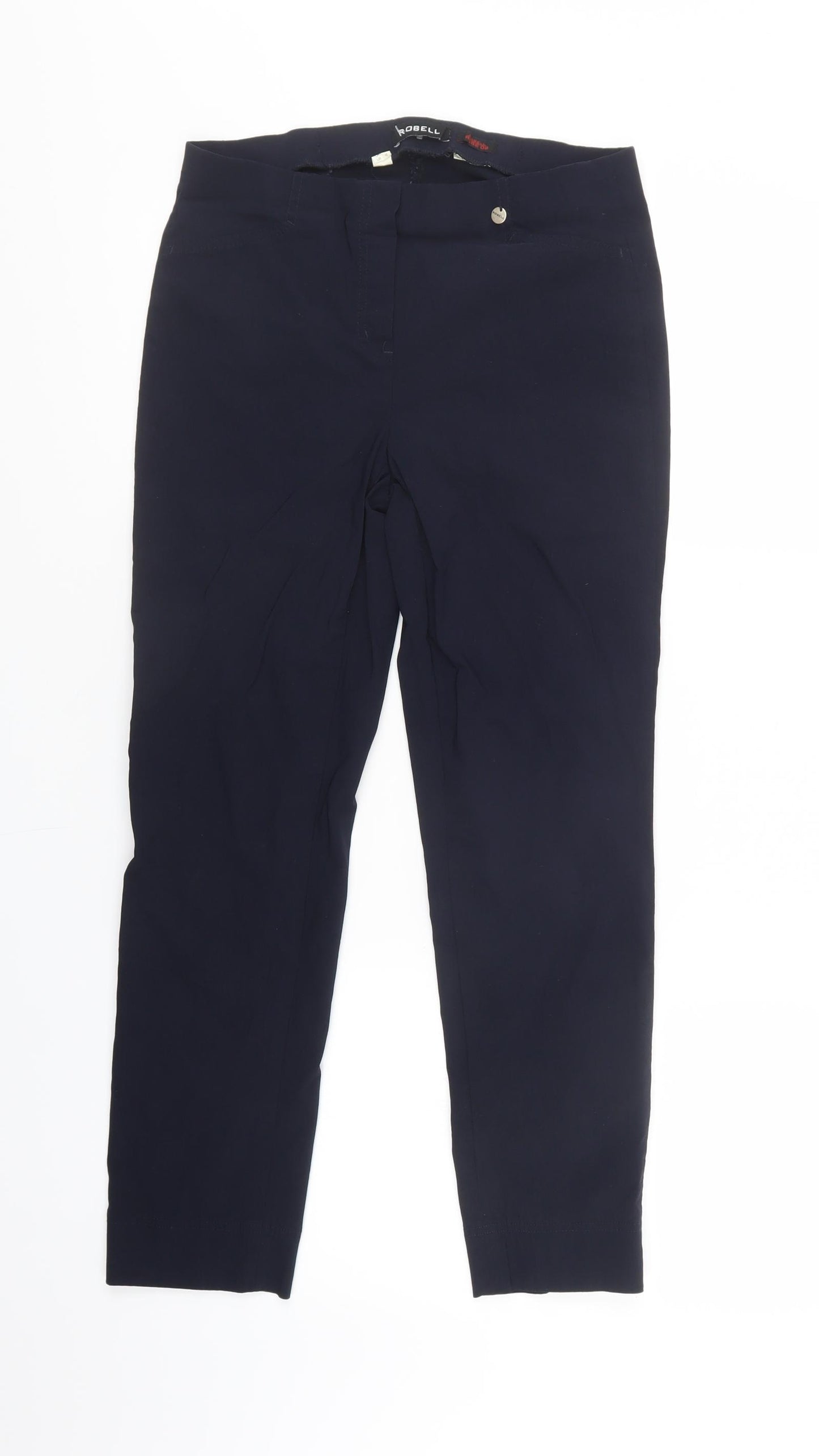 Robell Womens Blue   Jegging Trousers Size 14 L25 in